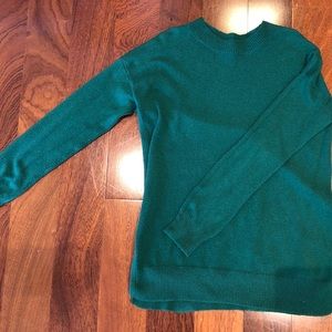 Deep Green Abound Extra Long Sweater